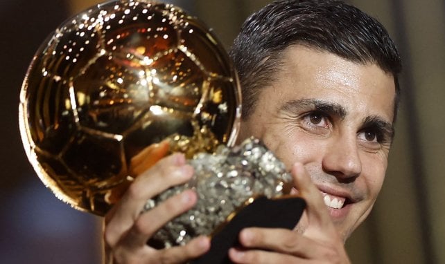 Rodri mit dem Ballon d'Or