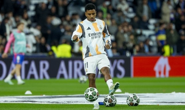 Rodrygo macht sich warm