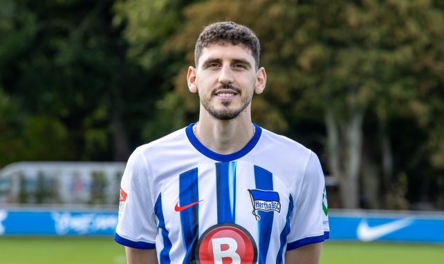 Agustín Rogel im Trikot von Hertha BSC