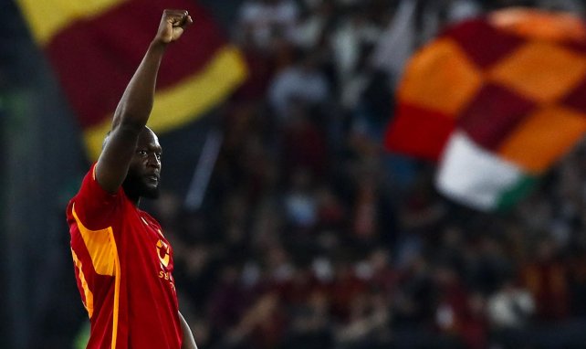 Romelu Lukaku feiert seinen Treffer