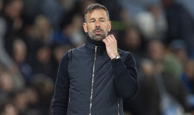 Ruud van Nistelrooy steht mit Leicester City vor dem Abstieg aus der Premier League.