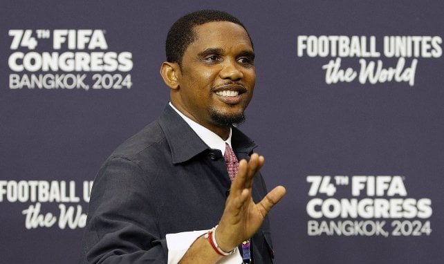 Samuel Eto’o auf einer Gala