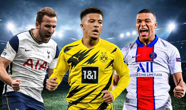 Kane, Sancho und Mbappé sind heiße Wechselkandidaten
