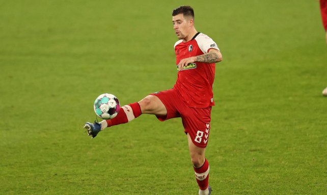 Baptiste Santamaria im Einsatz für den SC Freiburg