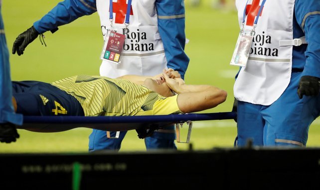 Santiago Arias brach sich das Bein