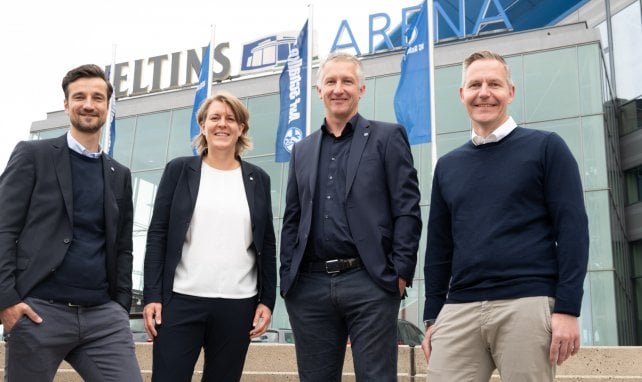 Das Management-Team von Schalke 04