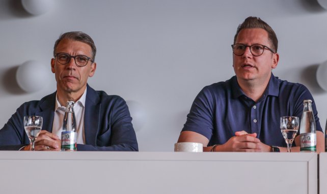 Peter Knäbel als Sportvorstand und André Hechelmann als Sportdirektor des FC Schalke 04