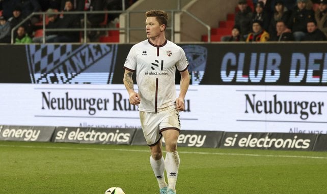 Sebastian Grönning für Ingolstadt am Ball