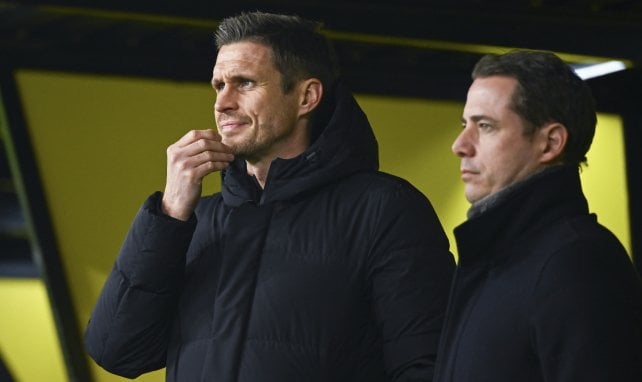 Sebastian Kehl und Lars Ricken von Borussia Dortmund