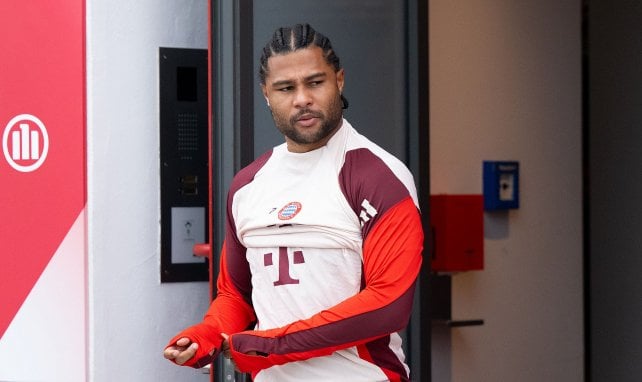 Serge Gnabry für Bayern im Training