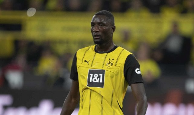 Serhou Guirassy bei seinem BVB-Debüt