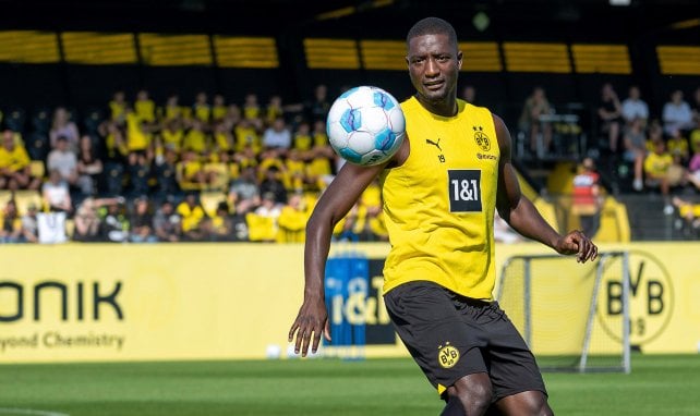 Serhou Guirassy im BVB-Training