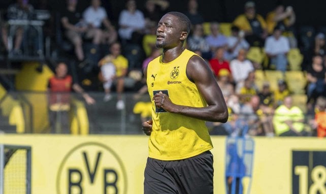 Serhou Guirassy im Training bei Borussia Dortmund