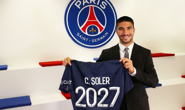 Der Soler-Transfer wird von PSG verkündet