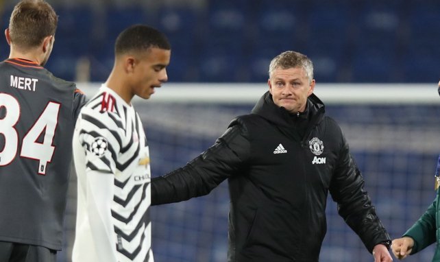 Ole Gunnar Solskjaer (r.) nach der Niederlage in Istanbul