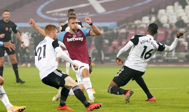 Tomas Soucek im Spiel gegen den FC Fulham