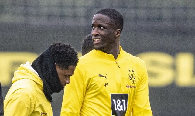 Soumaïla Coulibaly im Training bei Borussia Dortmund