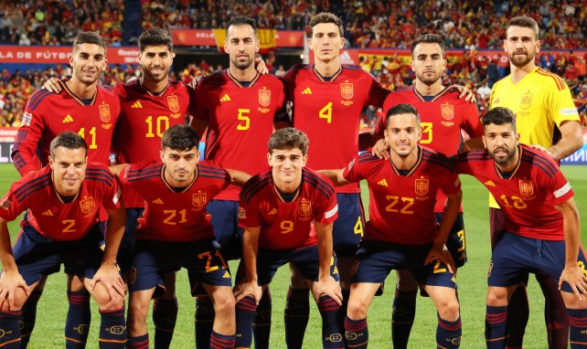 Die spanische Nationalmannschaft 