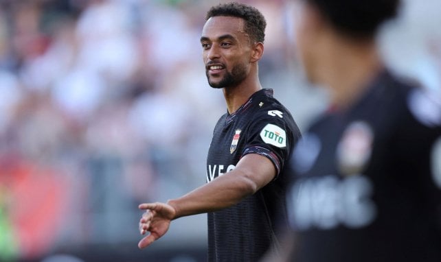 Tommy St. Jago im Einsatz für Willem II