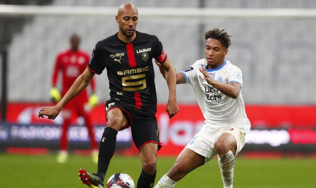 Steven Nzonzi (l.) im Einsatz für seinen Leihklub Stade Rennes