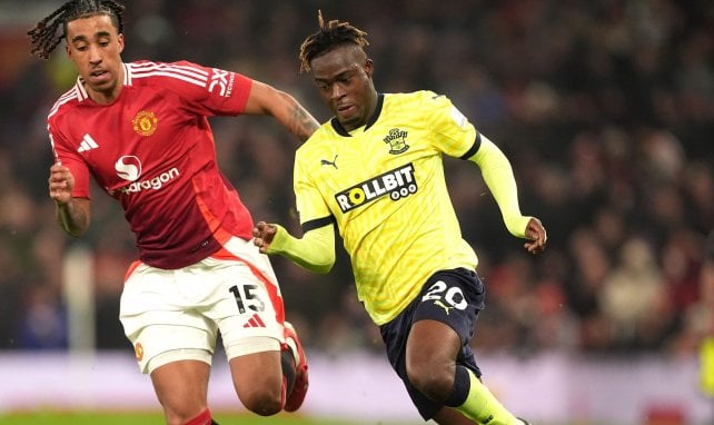 Kamaldeen Sulemana im Trikot des FC Southampton