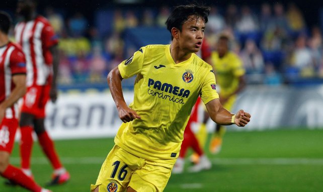 Takefusa Kubo im Einsatz für den FC Villarreal