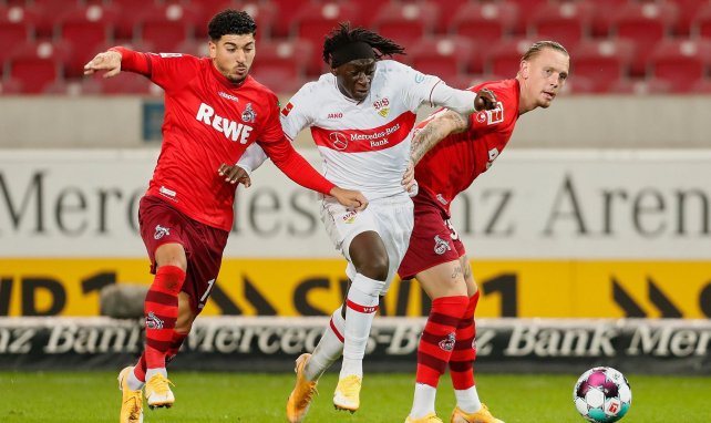 Tanguy Coulibaly im Spiel gegen den 1. FC Köln