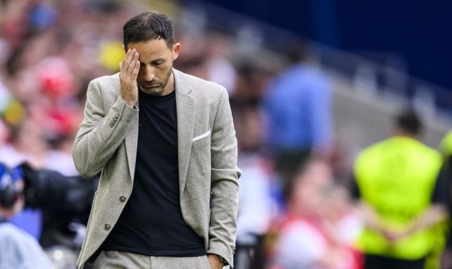 Domenico Tedesco ist unglücklich