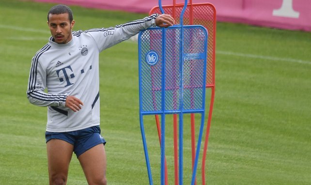 Thiago im Bayern-Training