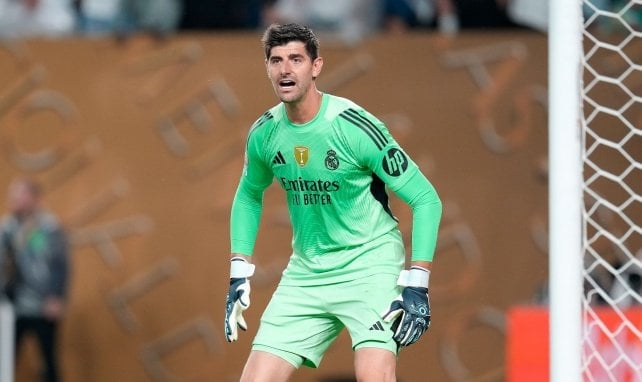 Thibaut Courtois im Tor von Real Madrid