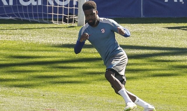 Thomas Lemar im Training