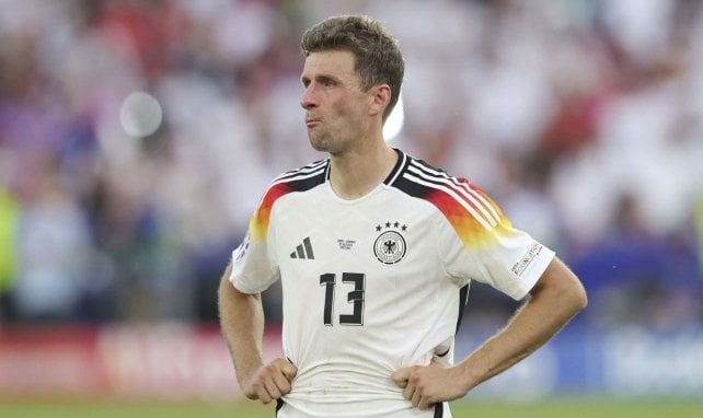 Thomas Müller ist traurig über das Ausscheiden