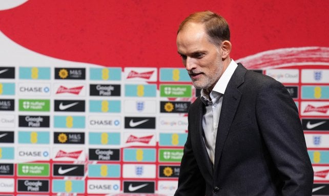 Thomas Tuchel bei seiner Präsentation als England-Trainer