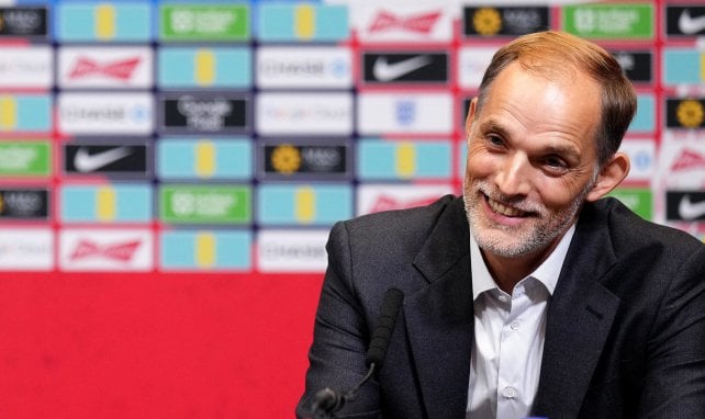 Thomas Tuchel bei seiner Präsentation als England-Trainer