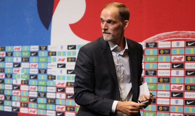 Thomas Tuchel nach einer PK