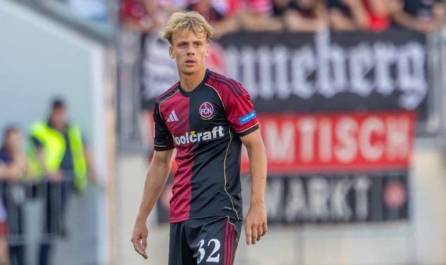 Tim Janisch im Trikot des 1. FC Nürnberg