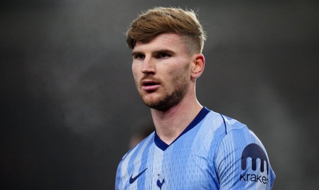 Timo Werner im Trikot von Tottenham Hotspur