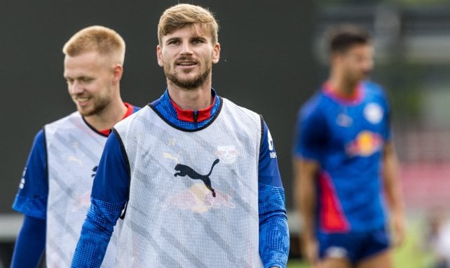 Timo Werner im RBL-Training