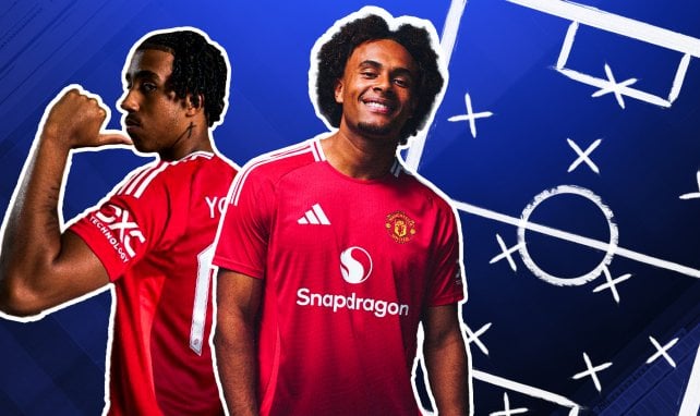 Manchester United Leny Yoro Joshua Zirkzee