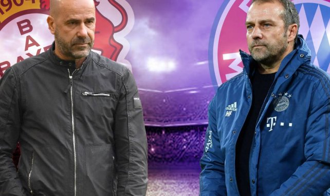 Peter Bosz und Hansi Flick treffen im Topspiel aufeinander