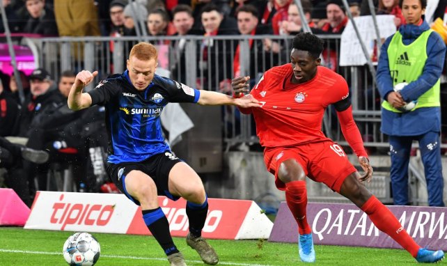 Alphonso Davies (r.) brilliert als Linksverteidiger mit Offensivdrang