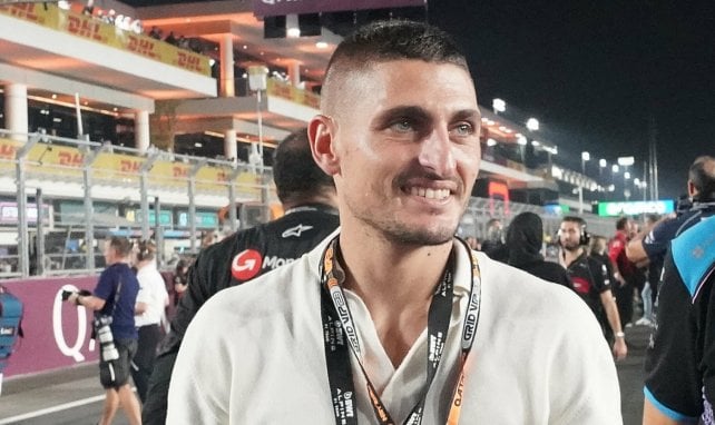 Marco Verratti beim Großen Preis von Katar 2023