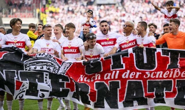 Der VfB Stuttgart macht Party