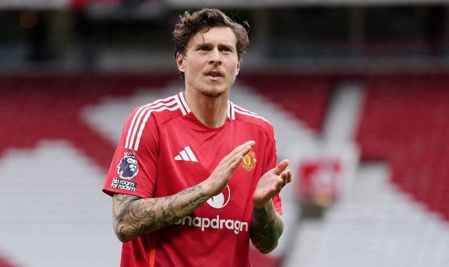 Victor Lindelöf im Jersey von Manchester United