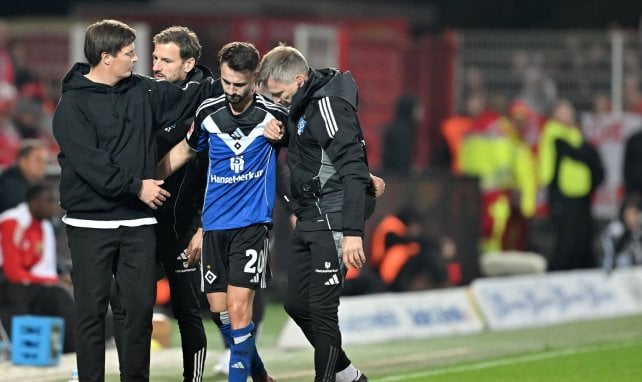 Fabio Vieira muss den Platz verlassen