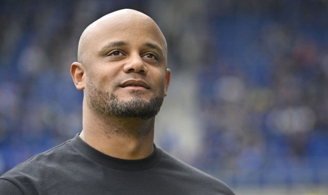 Vincent Kompany schaut in die Ferne