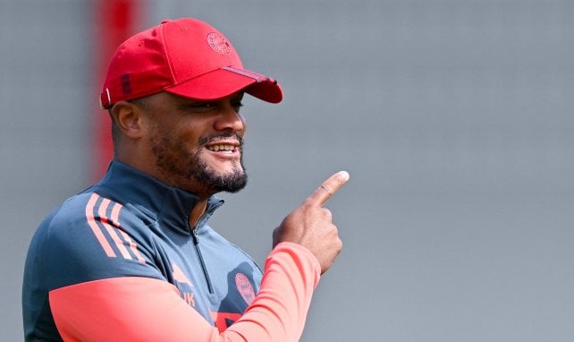 Vincent Kompany im Bayern-Training