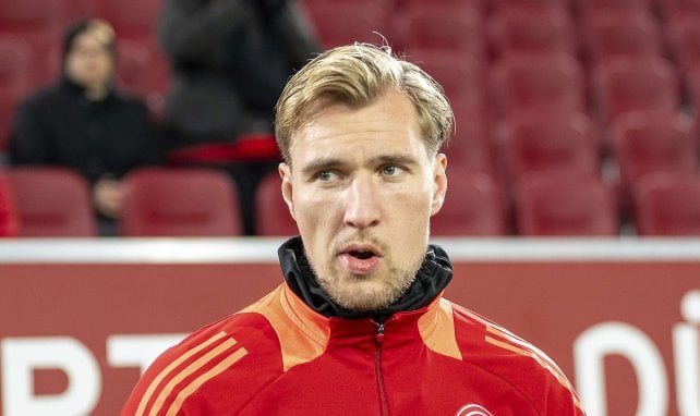 Vincent Vermeij beim Aufwärmen