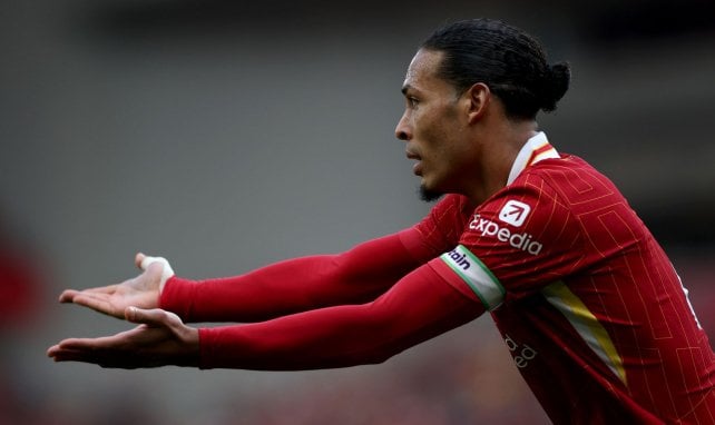 Virgil van Dijk als Kapitän des FC Liverpool