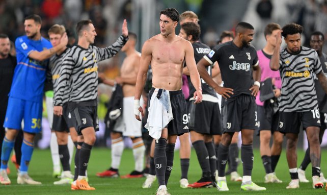 Dusan Vlahovic im Trikot von Juventus Turin